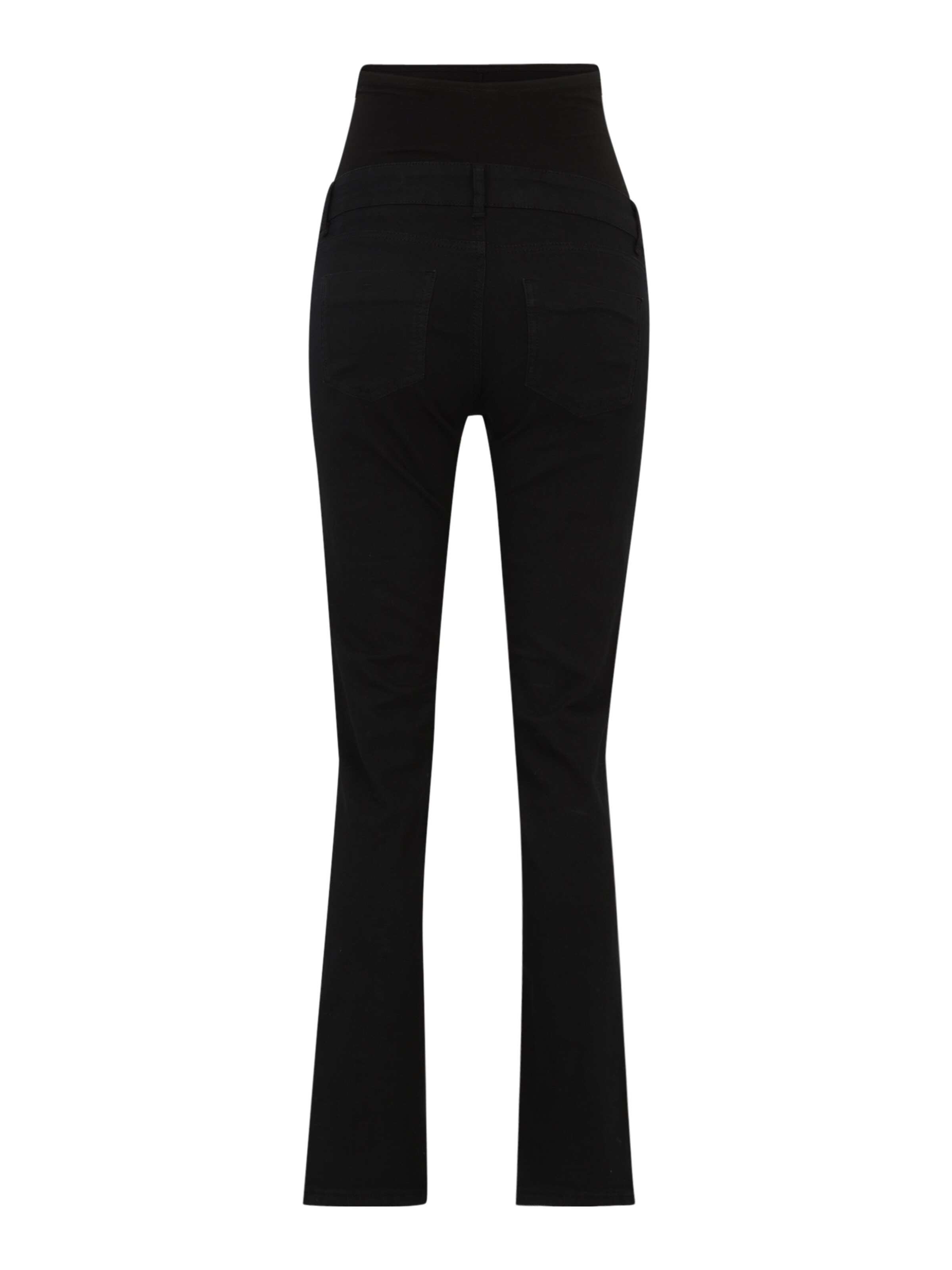 melns MAMALICIOUS Standarta Džinsi 'MLLUTON'