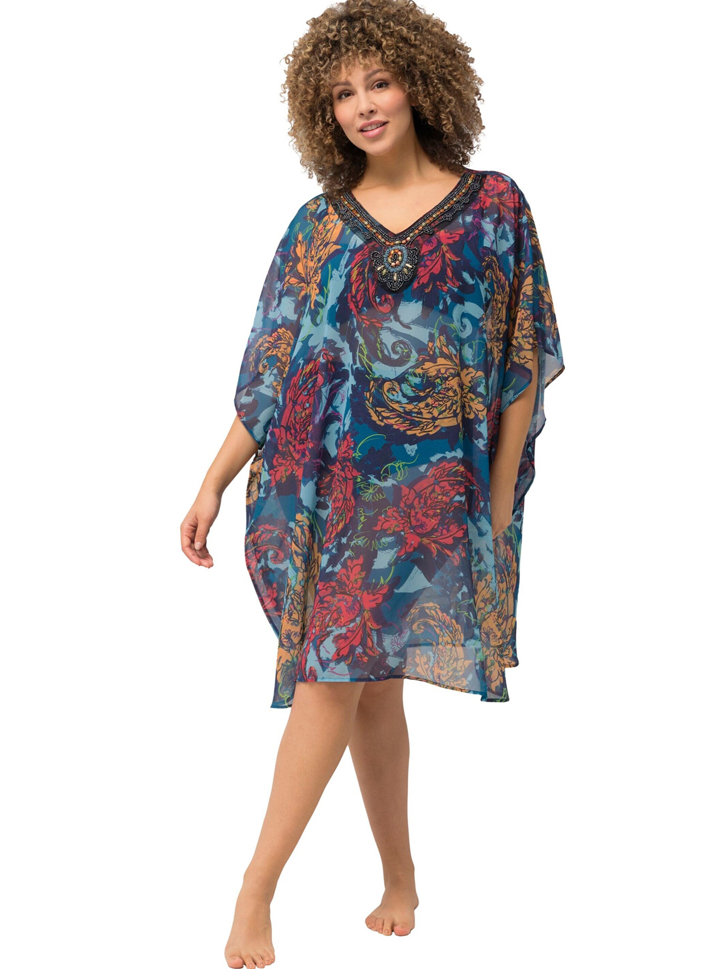 Ulla Popken Tuniek 'Lucia' in Gemengde kleuren: voorkant