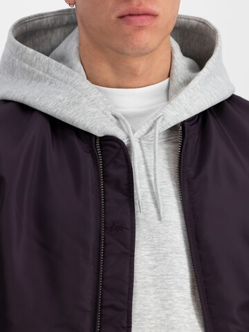 ALPHA INDUSTRIES Between-Season Jacket 'MA-1 VF 59' in Purple