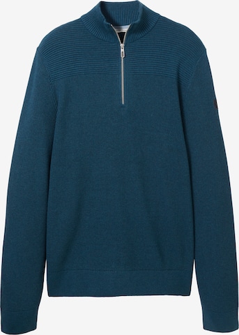 TOM TAILOR Sweater in Blue: front