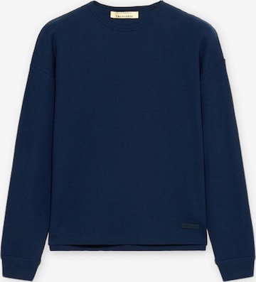 Felpa di Trussardi in blu: frontale