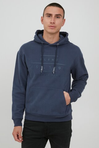 Sweat-shirt BLEND en bleu : devant