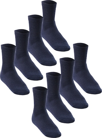 MT Athletic Socks 'Tennis' in Blue: front
