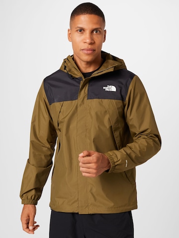 THE NORTH FACE - Casaco outdoor 'Antora' em verde: frente