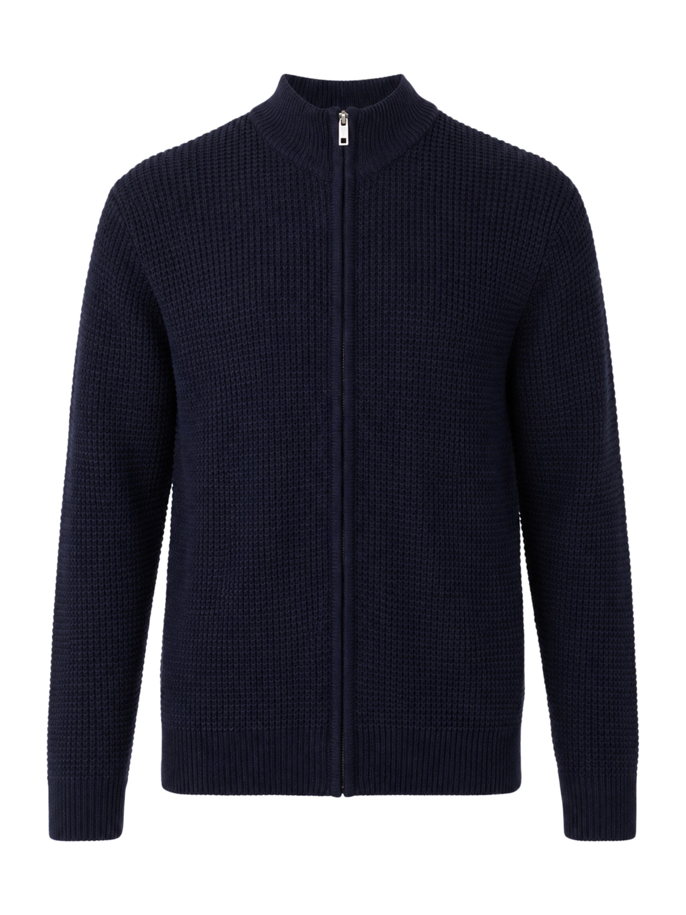 BRAVE SOUL Strickjacke in Blau: Vorderseite