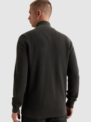 PME Legend Overgangsjakke 'Sweat jacket with zipper closure and high collar' i grå