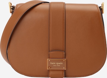 Sac à bandoulière 'Nouveau Saddle Bag' Kate Spade en marron : devant