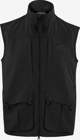 Gilet de sport 'Okapi' normani en noir : devant