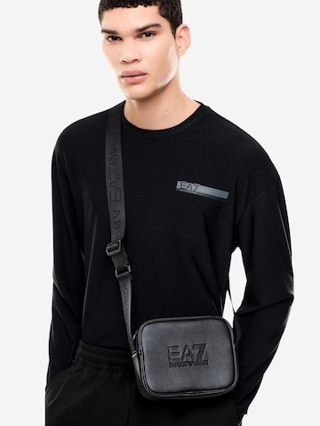 Borsa a spalla '7W001619 AF27199' di EA7 Emporio Armani in nero