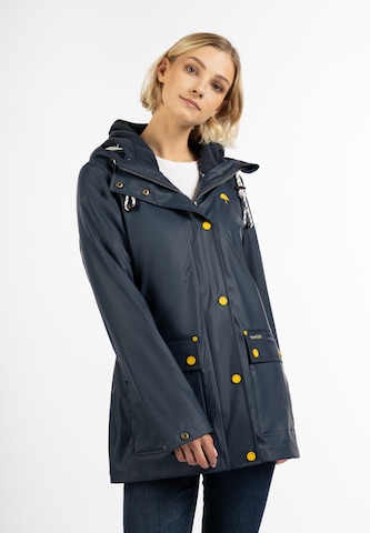 Schmuddelwedda Between-Season Jacket in Blue: front