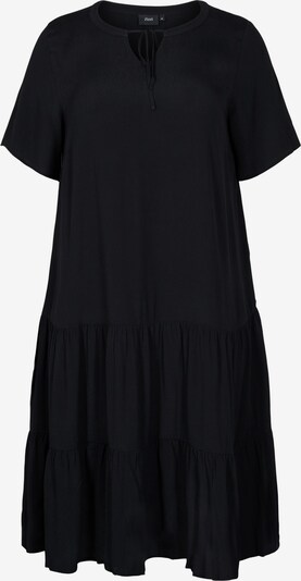 Zizzi Robe d’été 'VBELLA' en noir, Vue avec produit