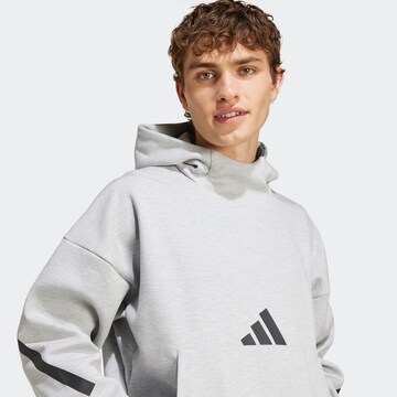 Felpa sportiva 'Z.N.E.' di ADIDAS SPORTSWEAR in grigio