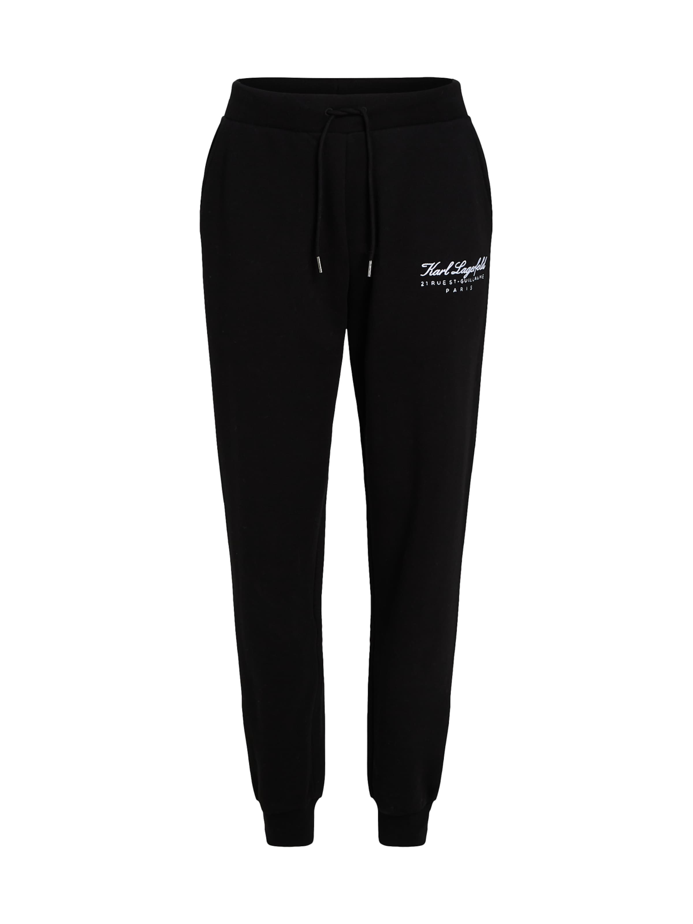 Karl Lagerfeld regular Bukser 'Hotel' i sort: forside