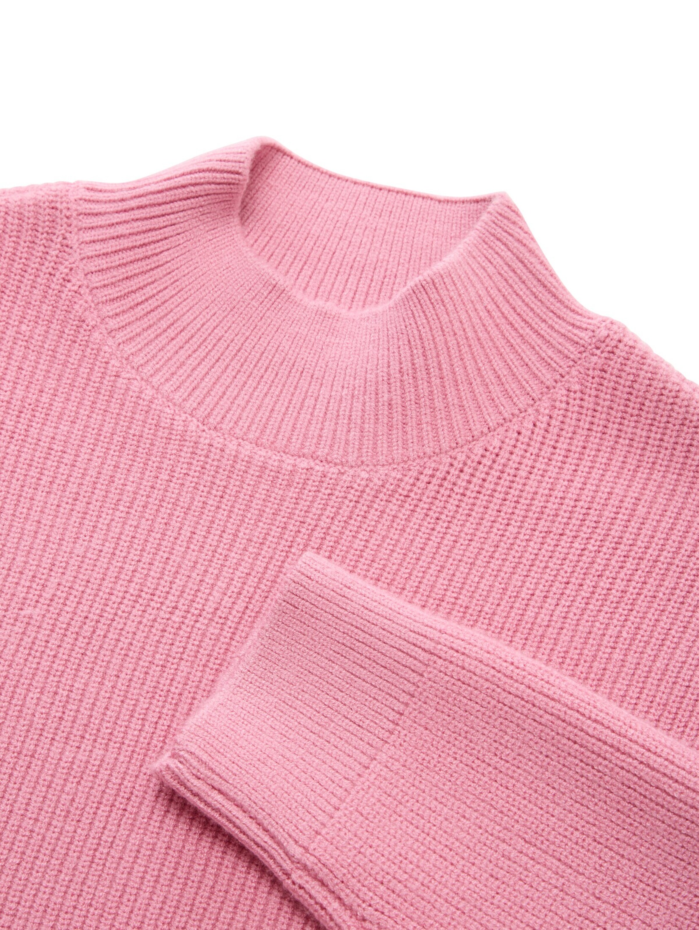 TOM TAILOR Pullover in Pink