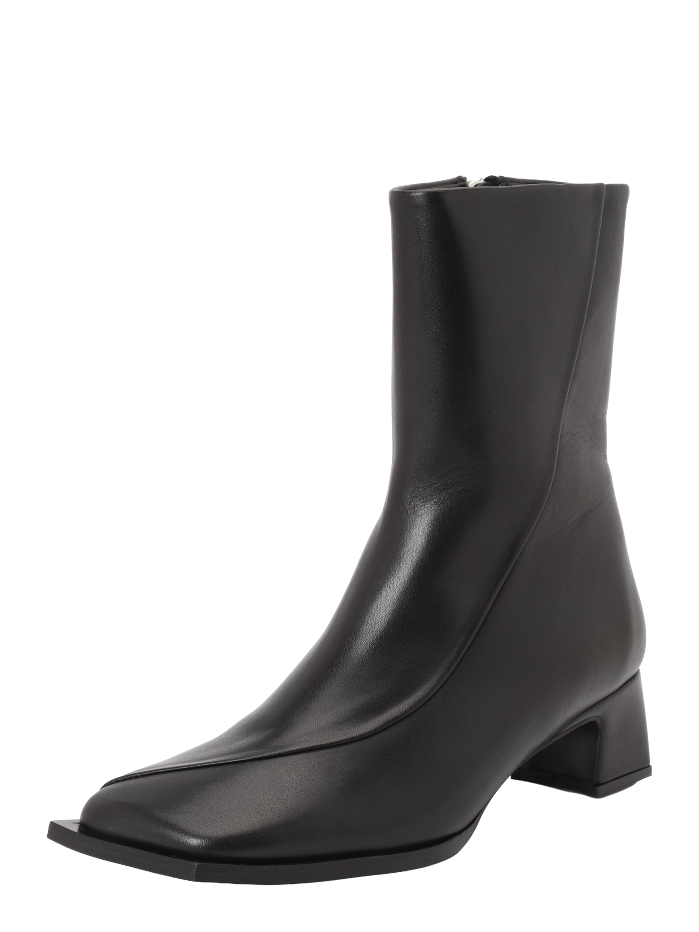 Alohas Ankel Boots in Schwarz: Vorderseite