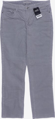 Lands‘ End Pants in M in Grey: front