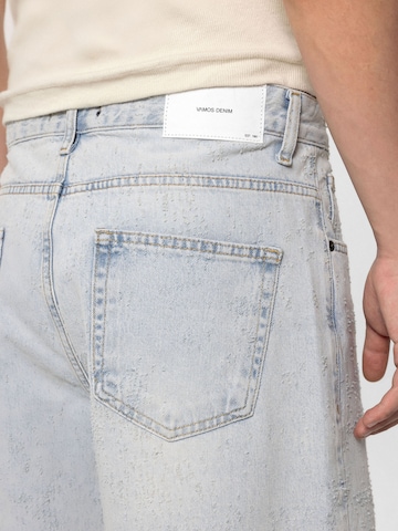 Largi Jeans 'Louisville' de la VAMOS CLO pe albastru