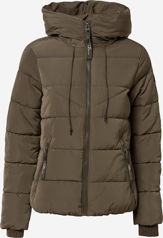 QS by s.Oliver Between-Season Jacket in Green: front