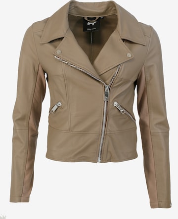 Veste mi-saison Maze en beige : devant