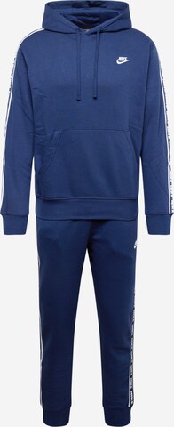 zils Nike Sportswear Treniņtērps 'CLUB FLEECE': no priekšpuses