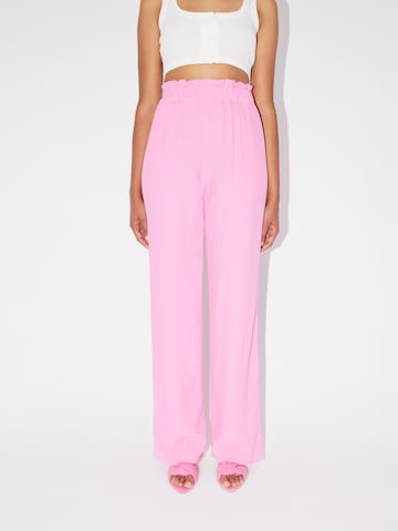 LeGer by Lena Gercke Zvonové kalhoty Kalhoty 'Celina' – pink: přední strana