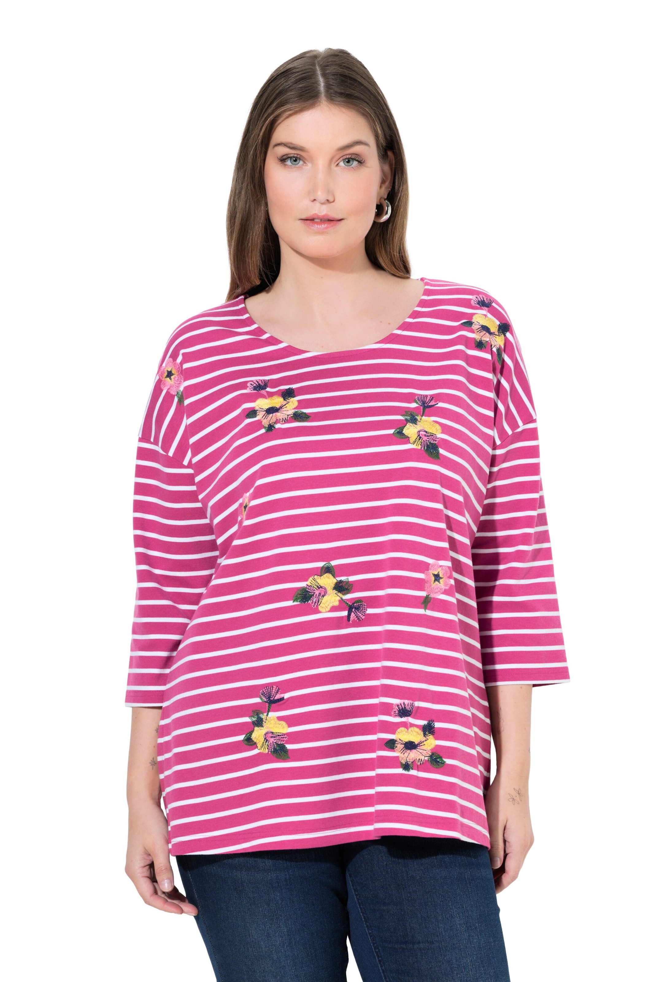 Ulla Popken Shirt in Pink: front
