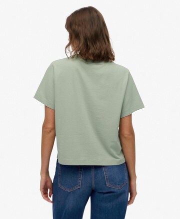 Superdry & Co Shirt 'Athletic Essentials' in Groen