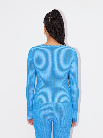 Pull-over 'Hetty' LeGer by Lena Gercke en bleu