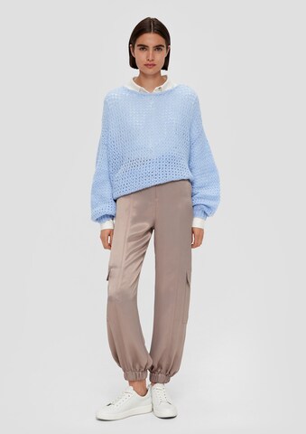 s.Oliver BLACK LABEL Sweater in Blue