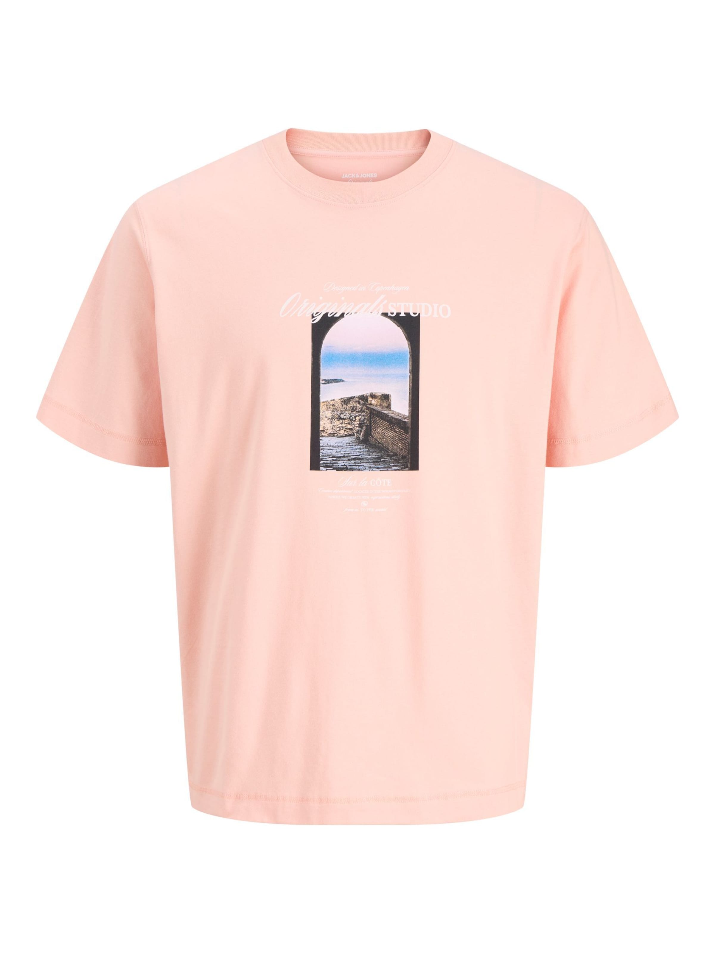 JACK & JONES Shirt 'JORNorrebro' in Roze: voorkant