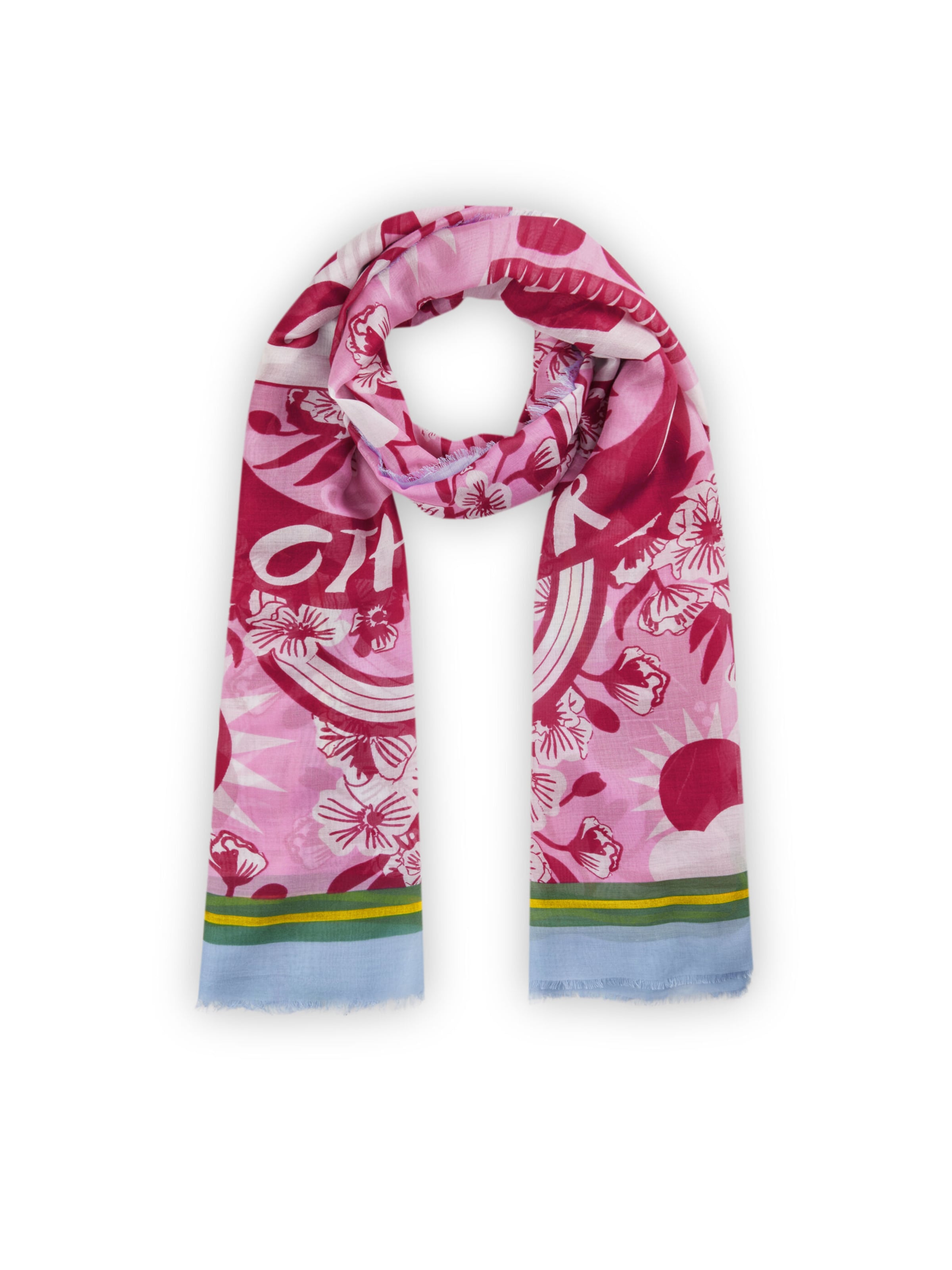 CODELLO Sjaal in Roze: voorkant