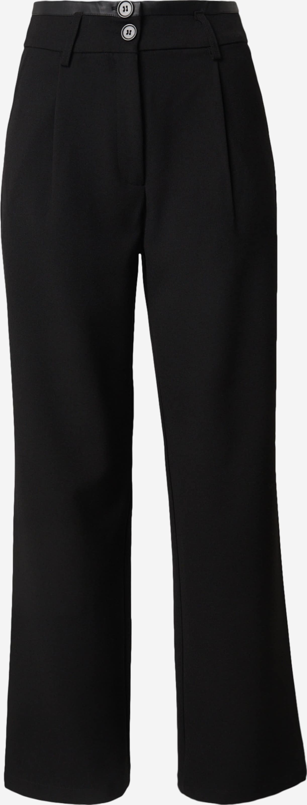 ABOUT YOU Wide leg Pantaloni cutați 'Colleen'