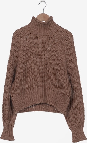 H&M Sweater & Cardigan in XS in Brown: front