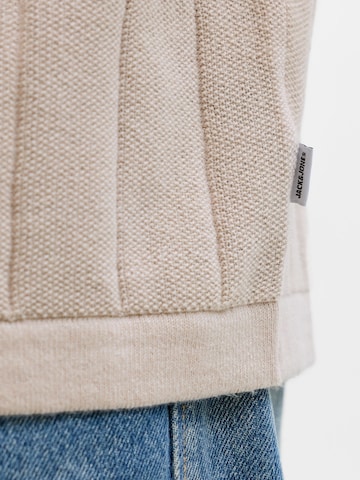 JACK & JONES - Jersey 'JJEBRADLEY' en beige
