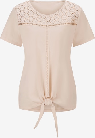 heine T-shirt i beige: framsida