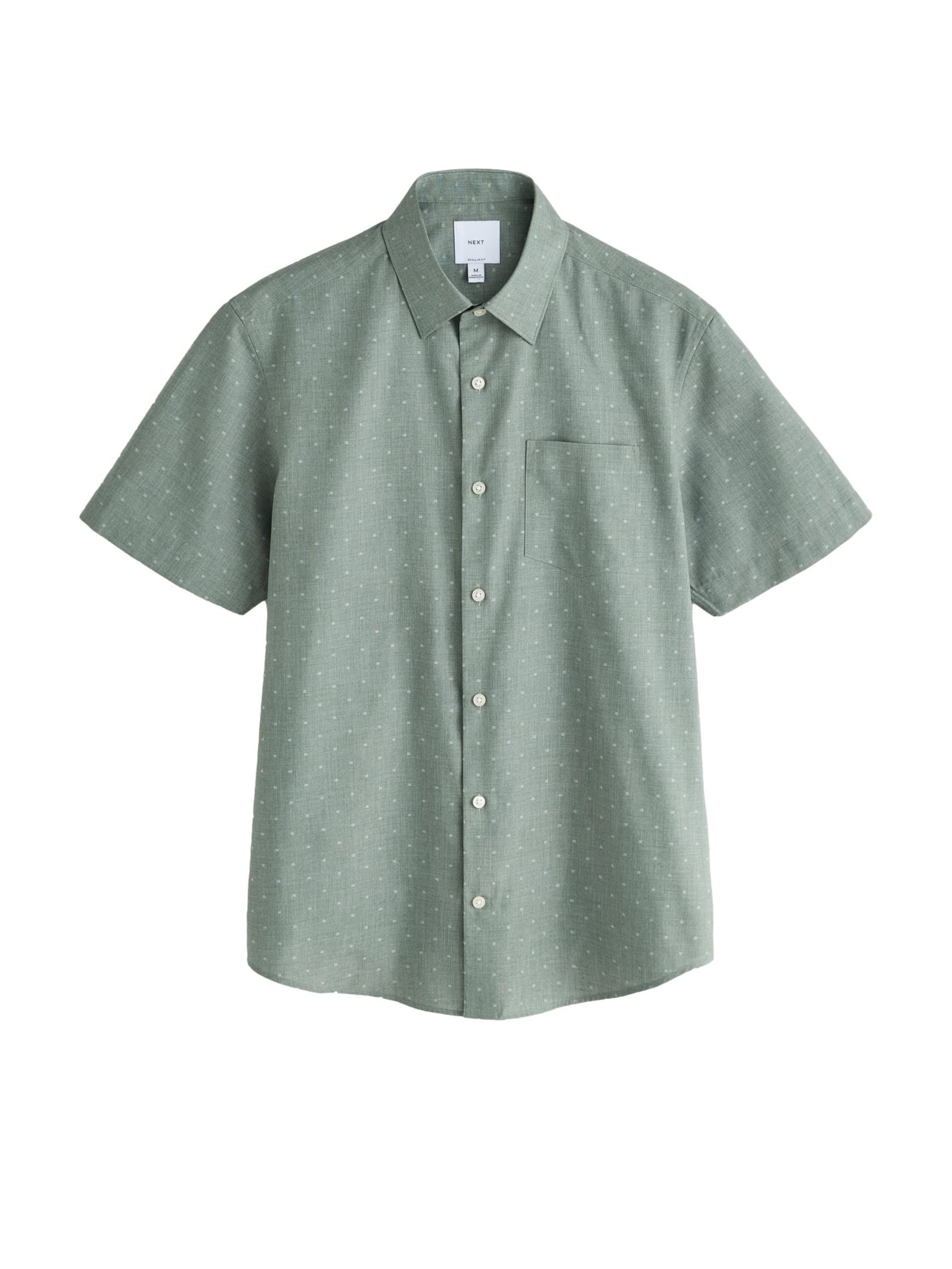 Chemise Next en vert : devant