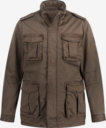 JP1880 Between-Season Jacket in Brown: front