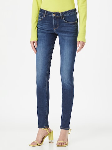 Skinny Jean 'ANNETTE' GUESS en bleu : devant