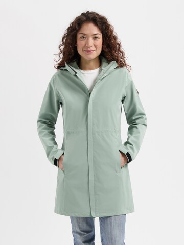Veste mi-saison 'Amalie' Travelin en vert : devant