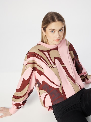 Sweat-shirt 'Dashimaki' HUGO Red en rose