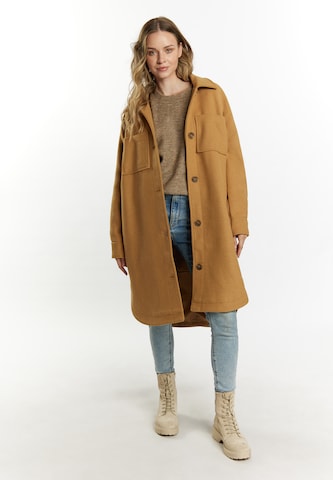 Manteau mi-saison DreiMaster Vintage en marron