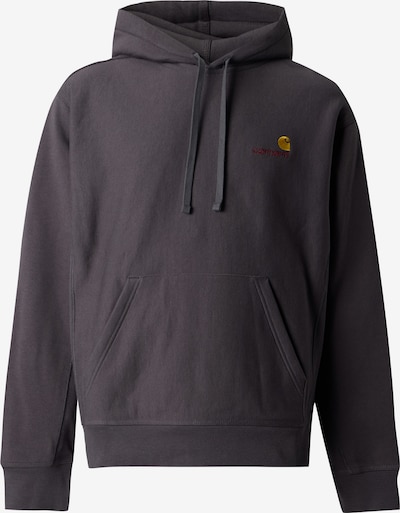 XS dydžio Megztinis be užsegimo 'American Script' iš Carhartt WIP, spalva – tamsiai pilka, Prekių apžvalga