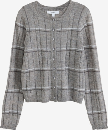 Next Strickjacke in Grau: Vorderseite