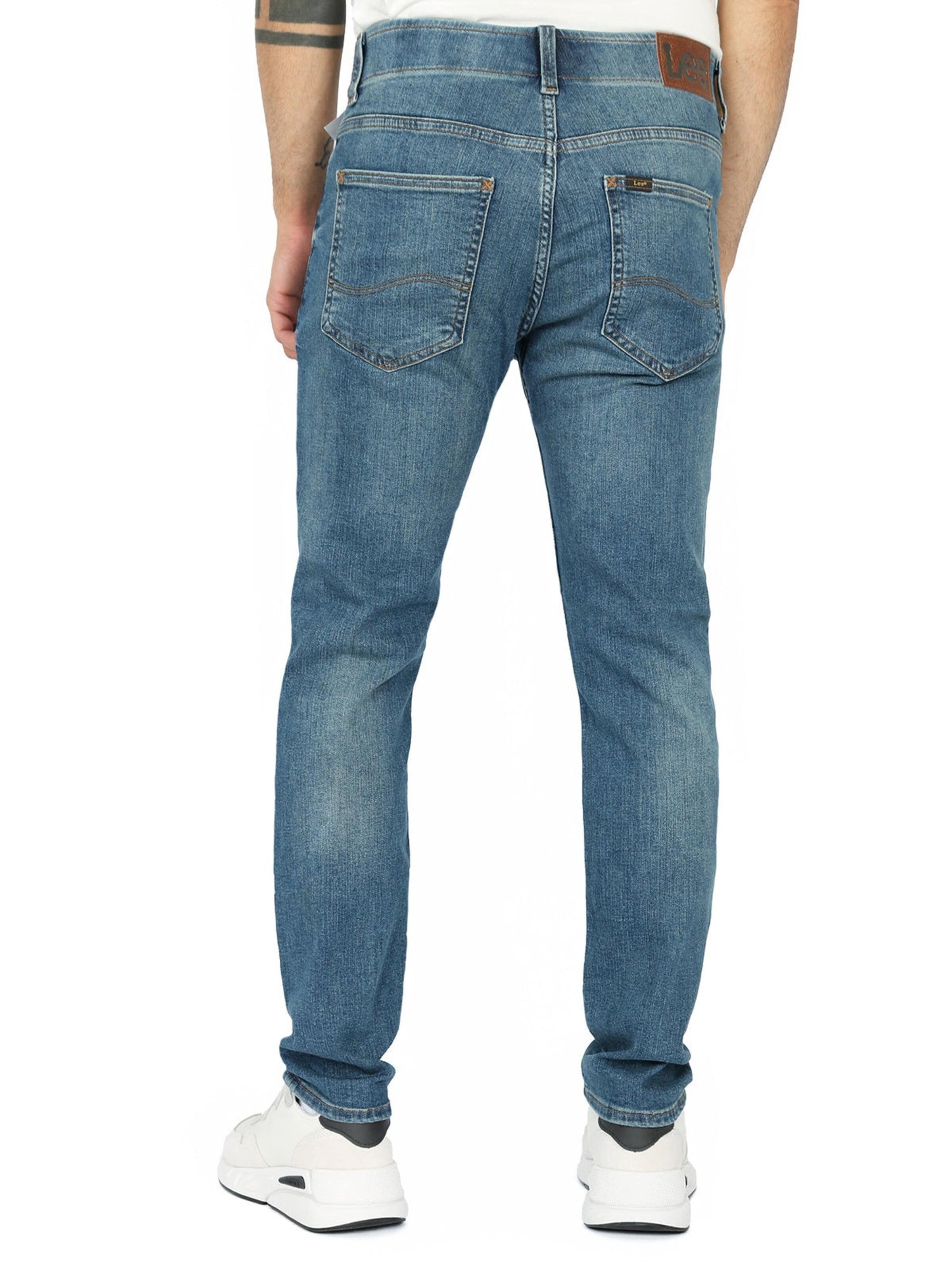 Lee Skinny Jeansy 'SUPERSTRETCH XM BLUE PRODIGY' w kolorze niebieski