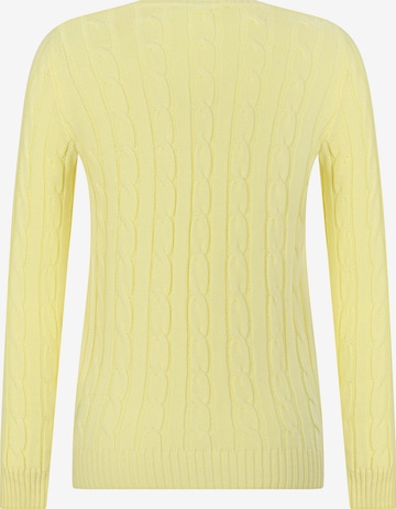 DENIM CULTURE - Pullover 'ELISA' em amarelo