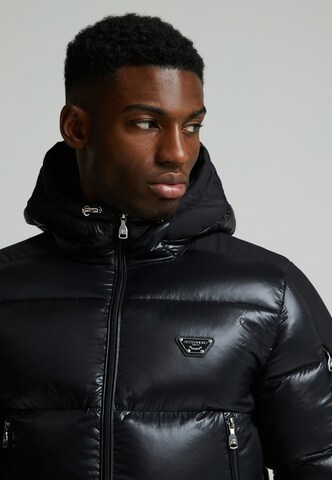 Alessandro Zavetti Jacke 'Nevori' in Schwarz: Vorderseite