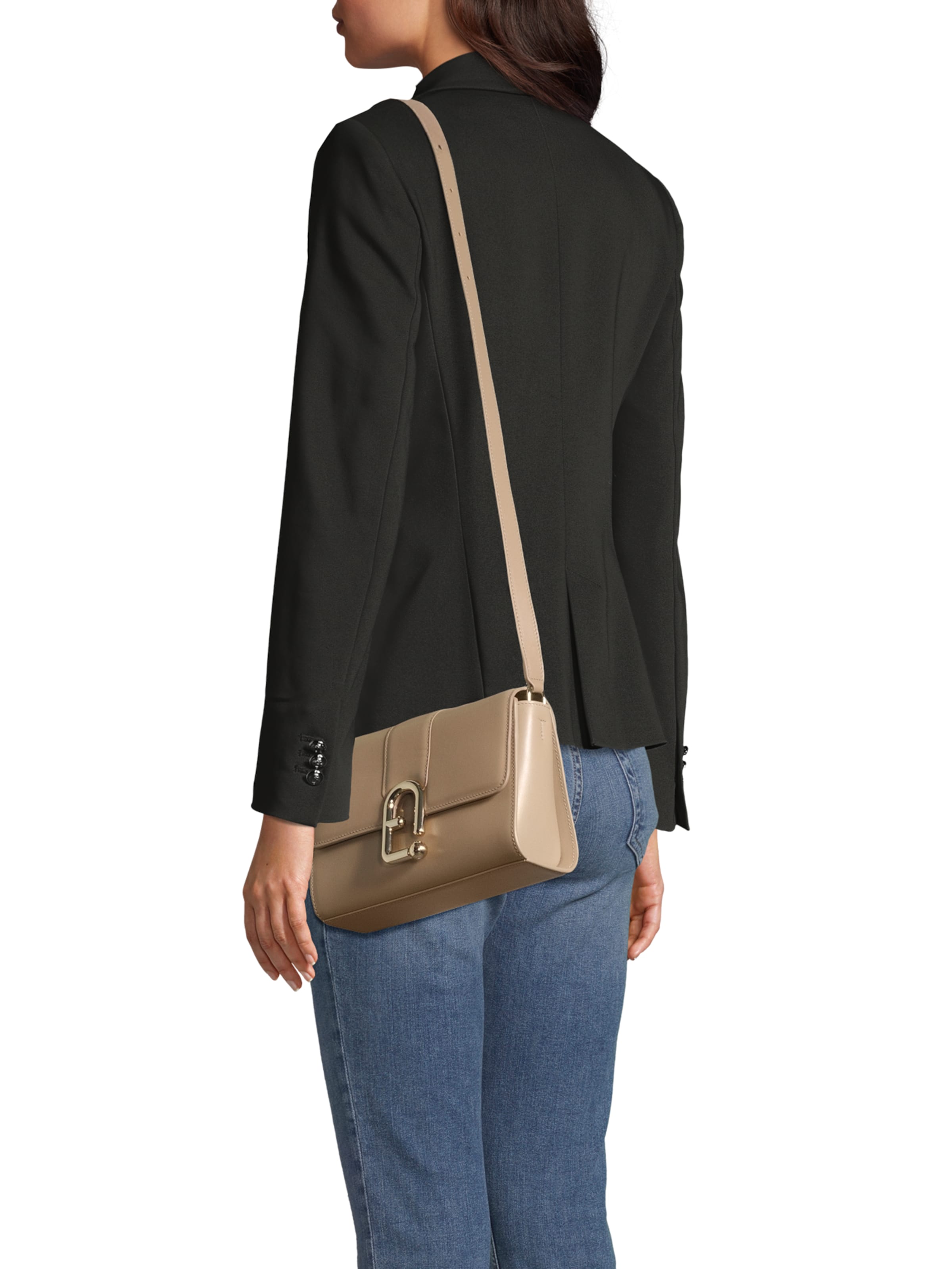 FURLA Сумка через плечо 'Urban' в Серый: спереди