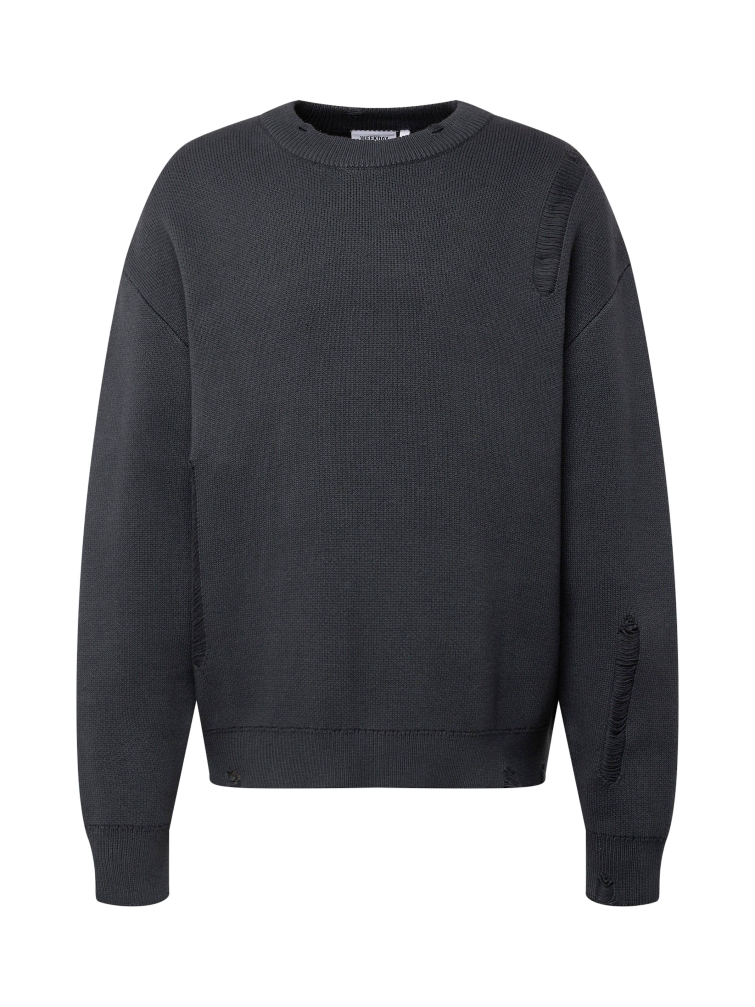 WEEKDAY - Pullover 'Daniel' em cinzento: frente