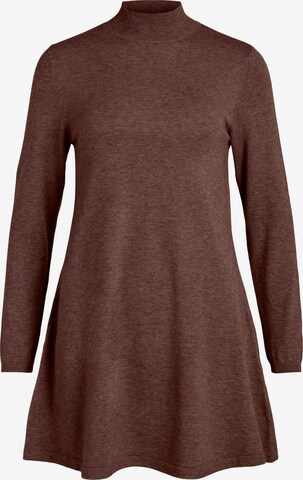 VILA Dress 'Comfy' in Brown: front