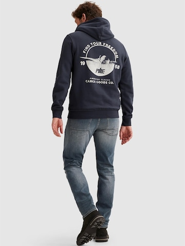 PME Legend Sweatshirt 'PME LEGEND - Hoodie with back artwork' in Blauw
